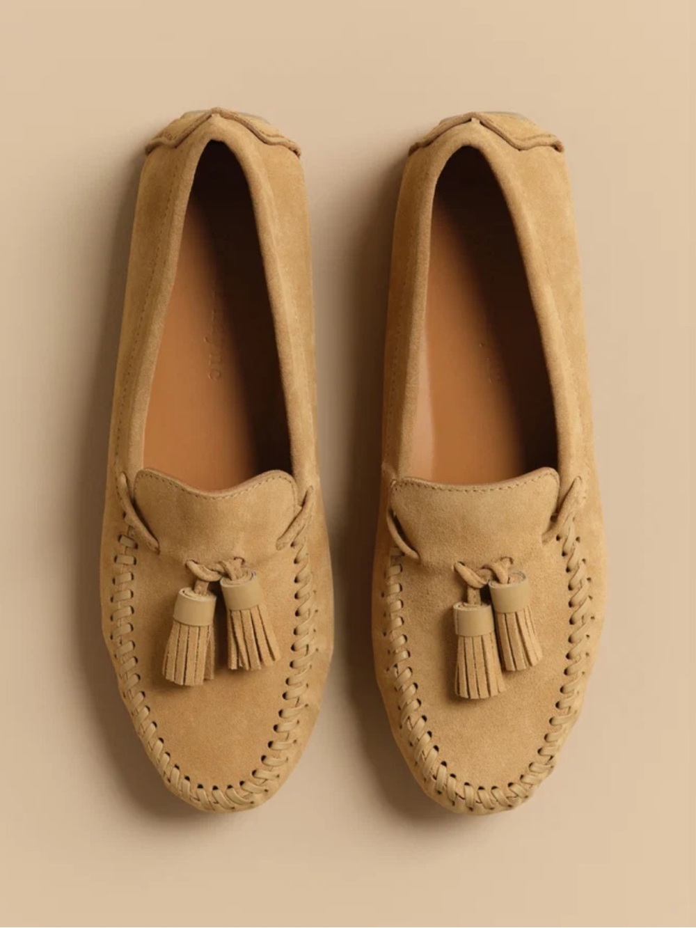 Jenni Kayne Beck Mocassin Tan Size 38